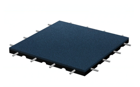 Rubber Tile Blue