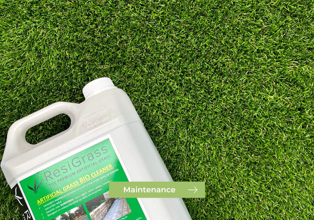 Maintain artificial grass