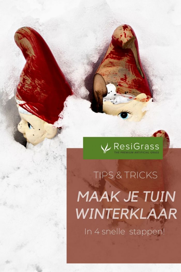 Tuin & kunstgras winterklaar maken 