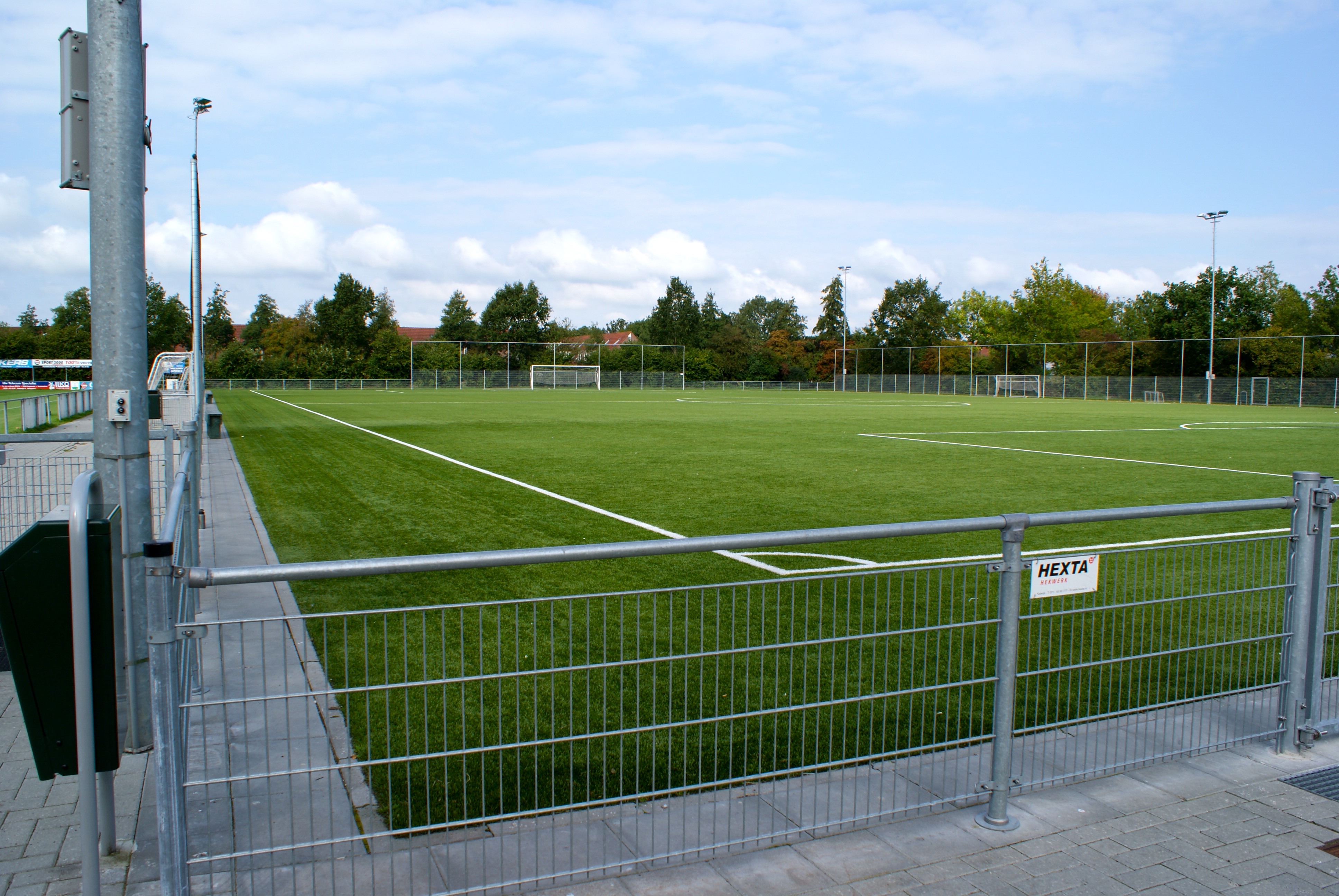 kunstgras voetbalveld